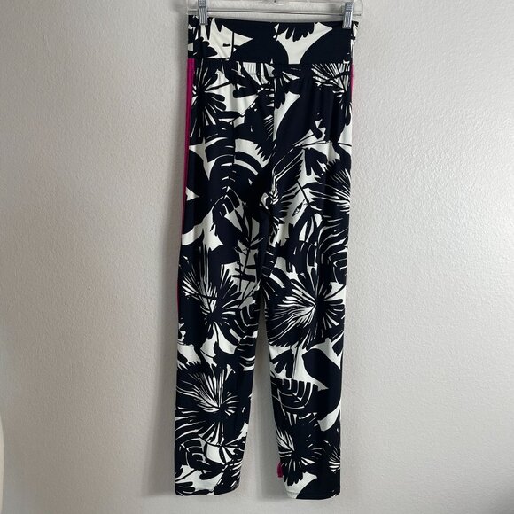 NEW Trina Turk Womens Small Lennox Cover Up Pants in Black Vanilla Pull On - Picture 10 of 11